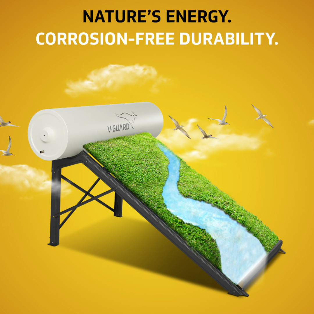 Vguard Tru-Hot Pro 200L Solar Water Heater