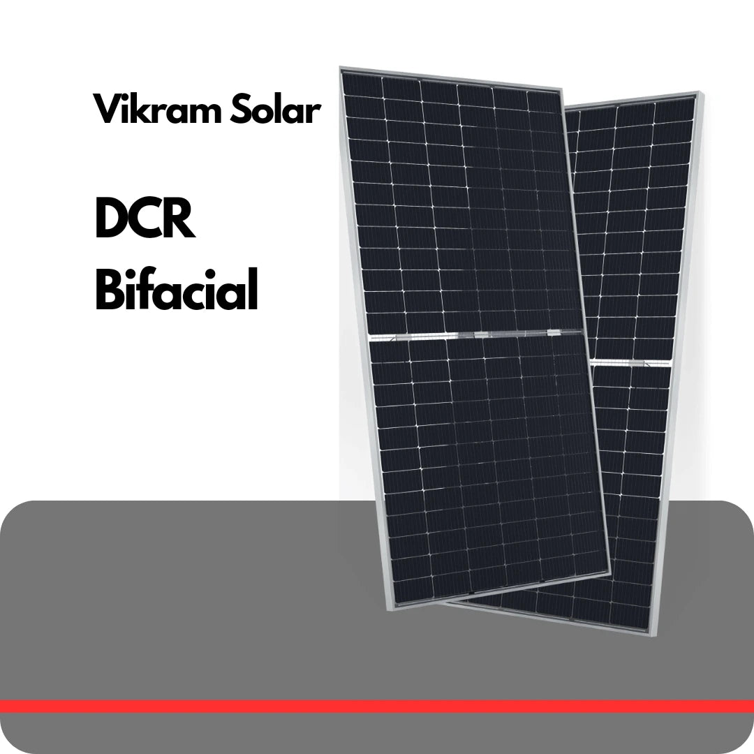 Vikram Solar DCR Bifacial Solar Panel 545/550W
