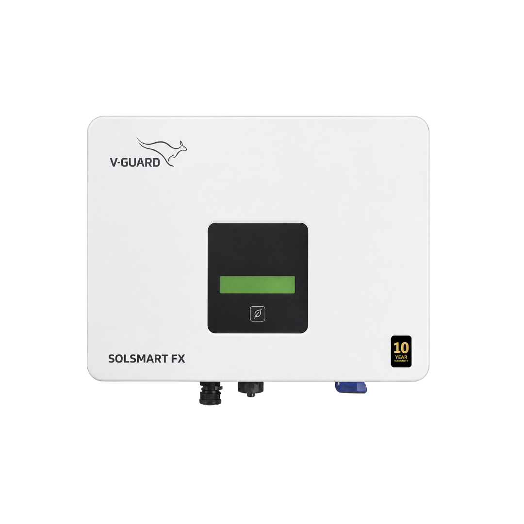 V-Guard SOLSMART FX 3300-S 3.3kW Single Phase On-Grid Solar Inverter