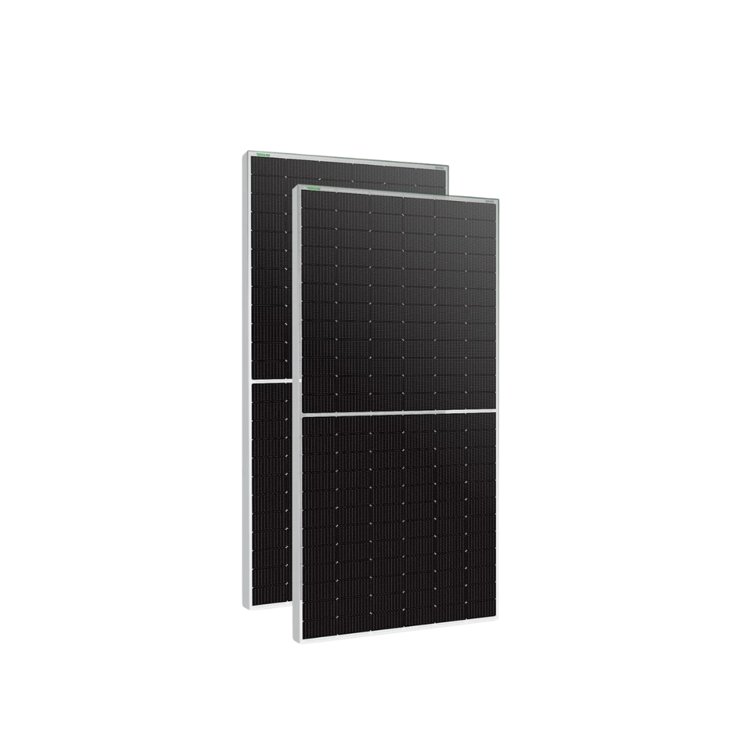 Waaree 615Wp N-Type TOPCon Bifacial Dual Glass DCR Solar Panel – BiN-21-615
