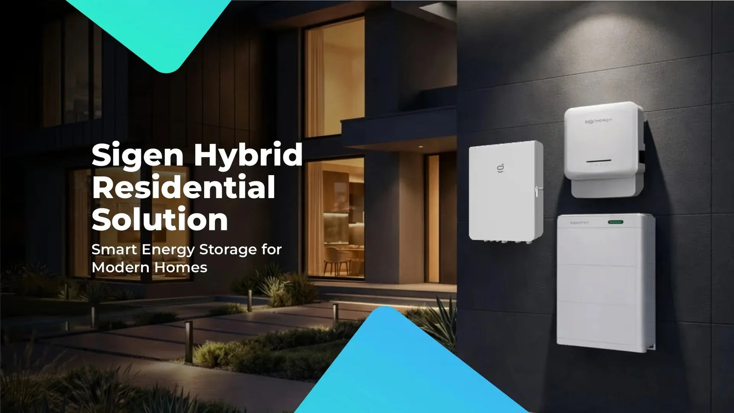 Sigenergy Hybrid Solar System – AI-Powered Home Energy Storage Solution