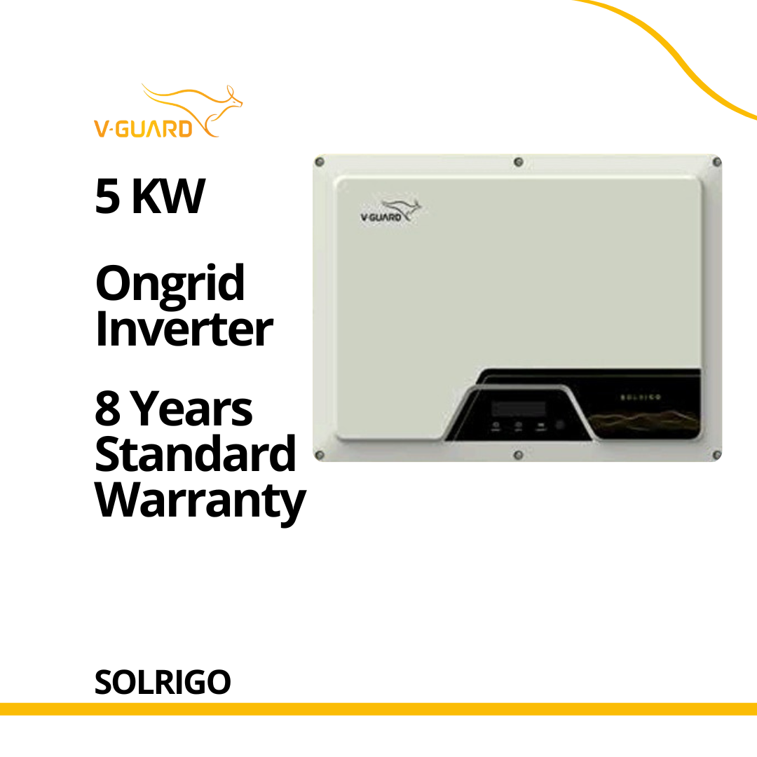 Vguard SOLRIGO 5KW Ongrid Inverter - 5000 3P