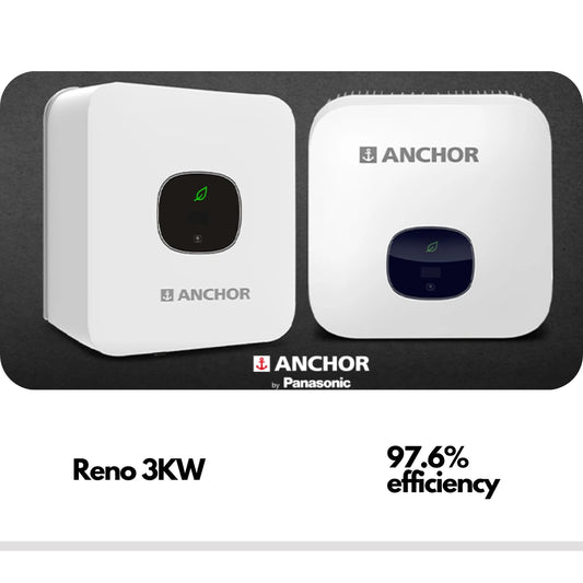 Anchor Panasonic 3KW Solar Ongrid Inverter RENO 3KTLX