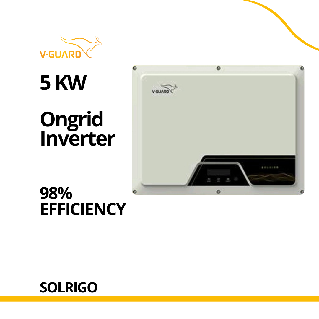 Vguard SOLRIGO 5KW Ongrid Inverter - 5000 3P