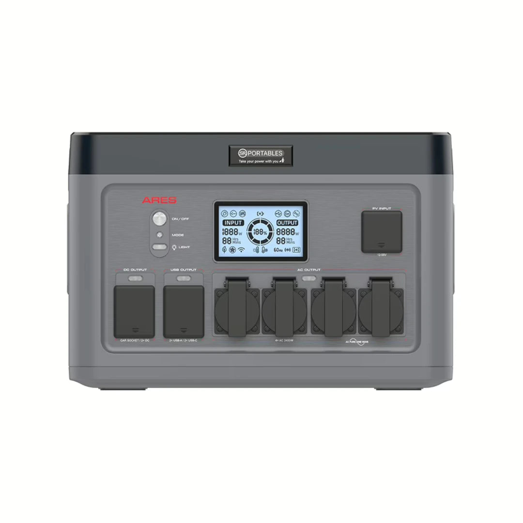 Ares – Portable – Off Grid Solar Storage System – Portable UPS