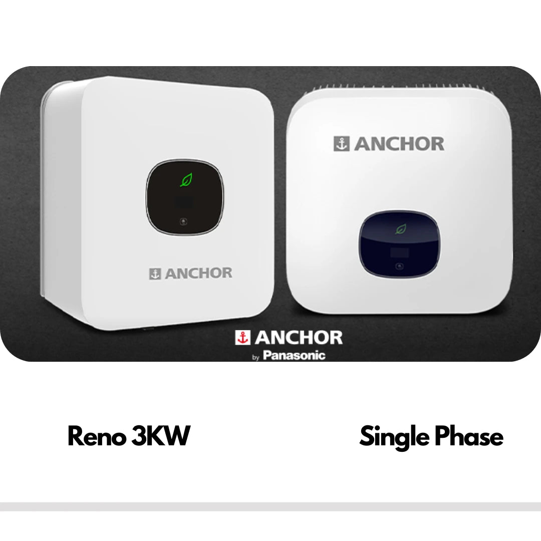 Anchor Panasonic 3KW Solar Ongrid Inverter RENO 3KTLX