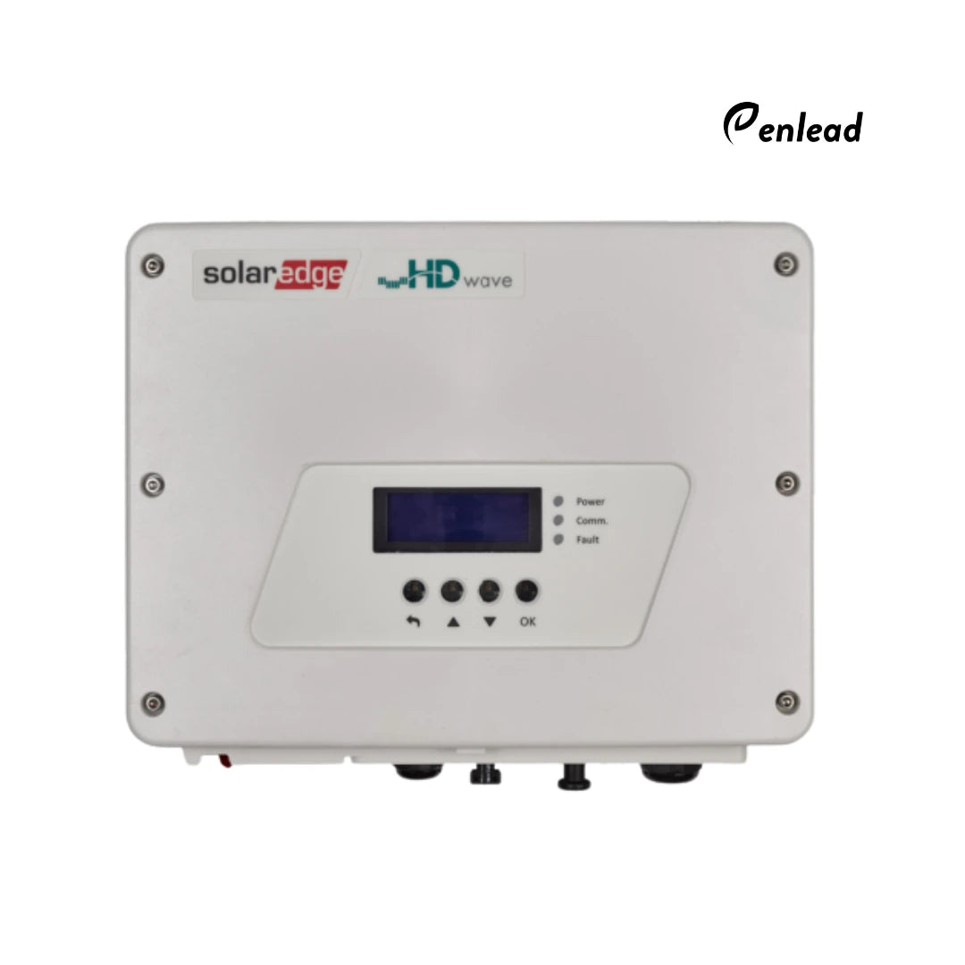 SolarEdge SE3000H 3kW On-Grid Solar Inverter with 6 × S1000 Power Optimizers | HD-Wave Technology | 99.2% Efficiency | Best 3kW Inverter in India
