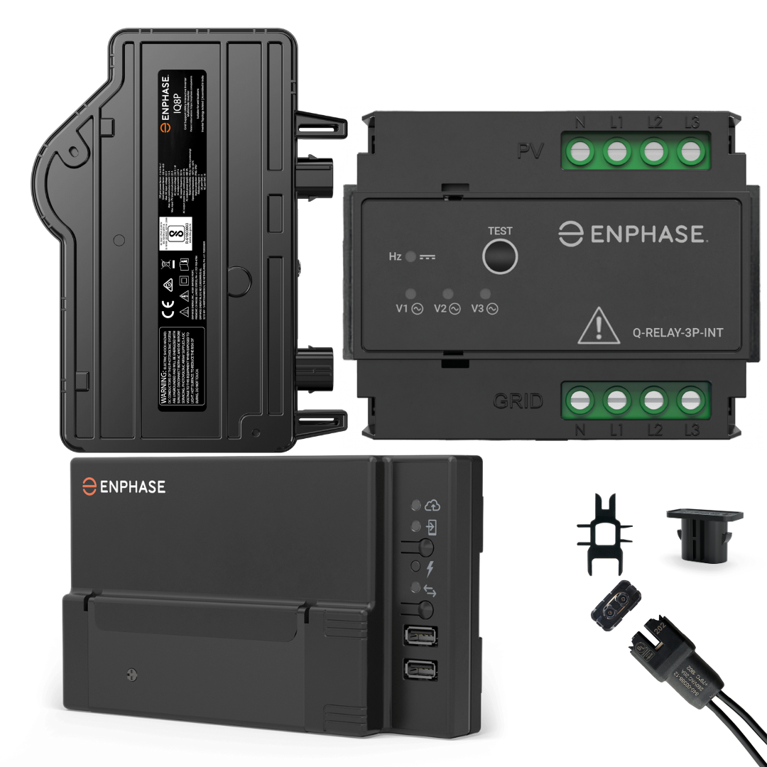 Enphase Comm Module Enphase Microinverter Combo 5KW with 560/565/575 wp Bifacial TOPCon so ...